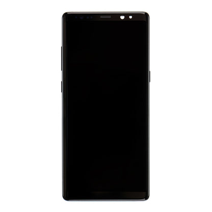 REPLACEMENT FOR SAMSUNG GALAXY NOTE 8 SM-N950 LCD SCREEN ASSEMBLY WITH FRAME - BLACK