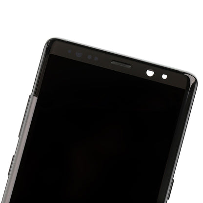 REPLACEMENT FOR SAMSUNG GALAXY NOTE 8 SM-N950 LCD SCREEN ASSEMBLY WITH FRAME - BLACK