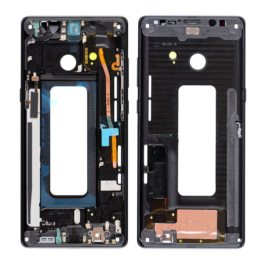 REPLACEMENT FOR SAMSUNG GALAXY NOTE 8 SM-N950 REAR HOUSING FRAME - BLACK