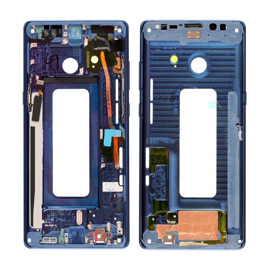 REPLACEMENT FOR SAMSUNG GALAXY NOTE 8 SM-N950 REAR HOUSING FRAME - BLUE
