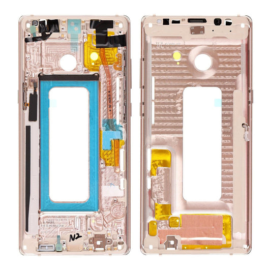 REPLACEMENT FOR SAMSUNG GALAXY NOTE 8 SM-N950 REAR HOUSING FRAME - GOLD