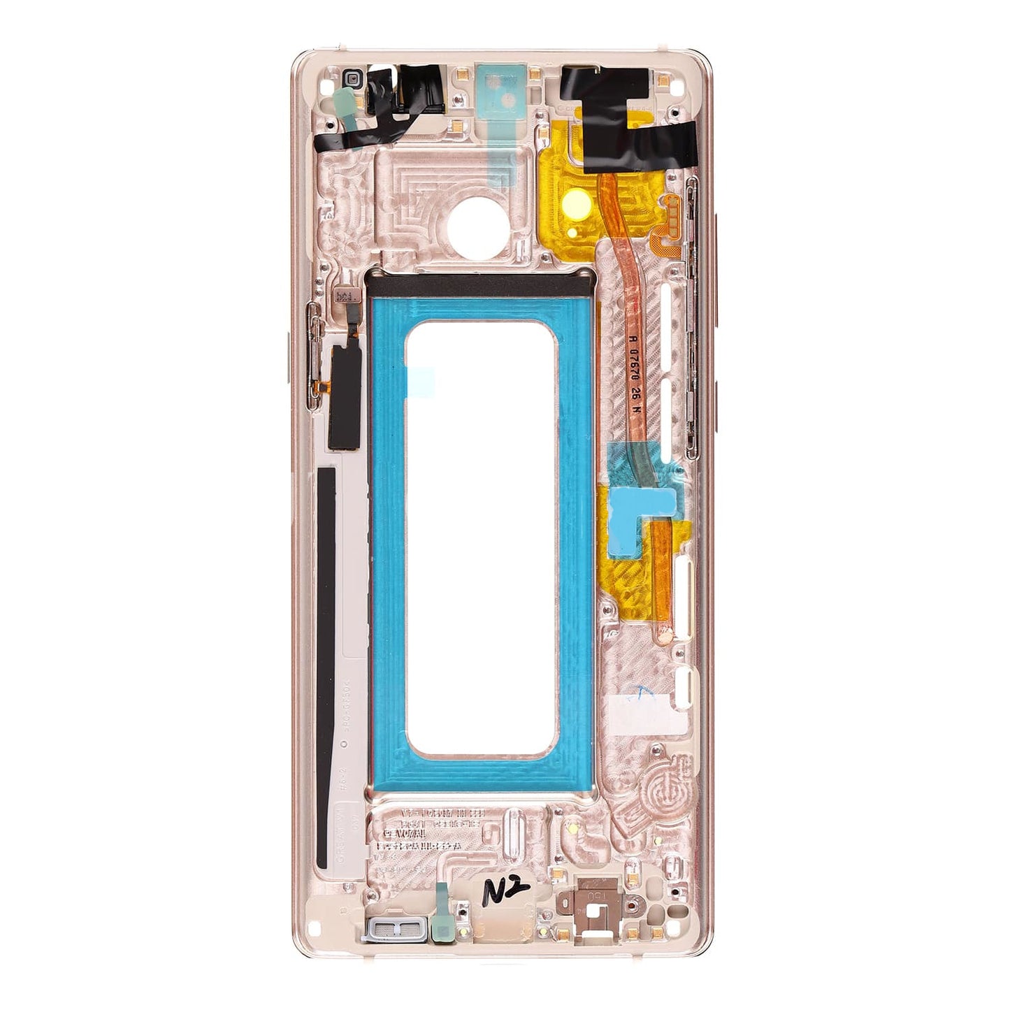 REPLACEMENT FOR SAMSUNG GALAXY NOTE 8 SM-N950 REAR HOUSING FRAME - GOLD