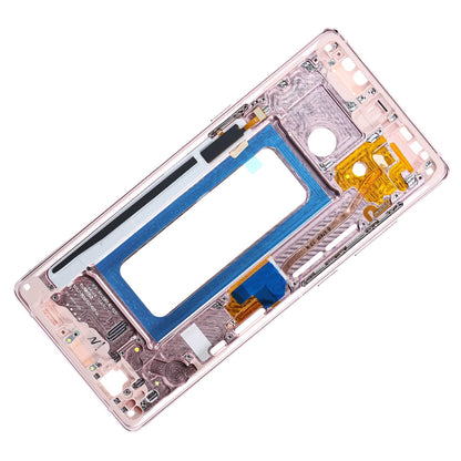 REPLACEMENT FOR SAMSUNG GALAXY NOTE 8 SM-N950 REAR HOUSING FRAME - ROSE
