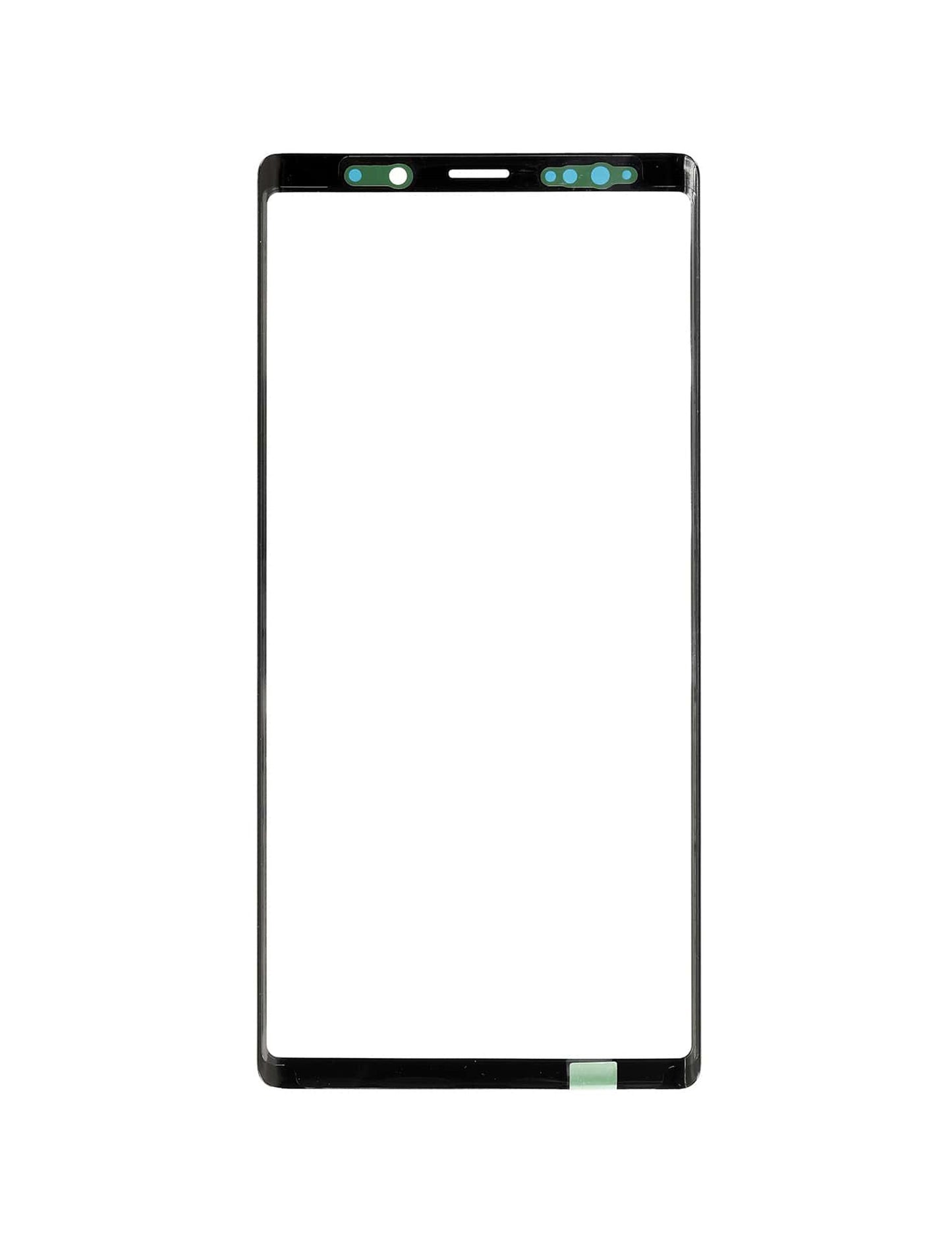 REPLACEMENT FOR SAMSUNG GALAXY NOTE 9 FRONT GLASS LENS - BLACK