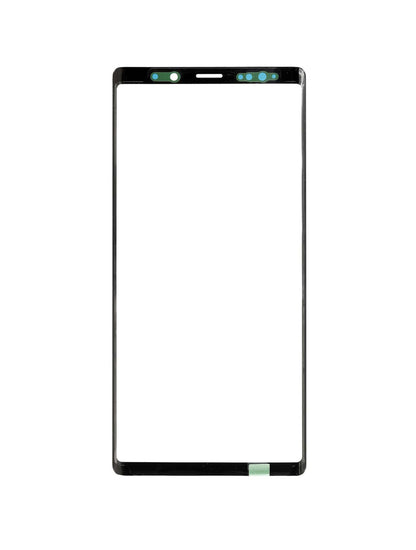 REPLACEMENT FOR SAMSUNG GALAXY NOTE 9 FRONT GLASS LENS - BLACK