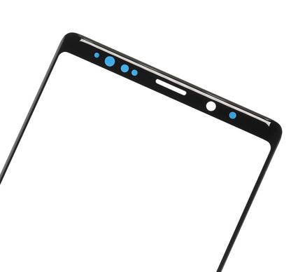 REPLACEMENT FOR SAMSUNG GALAXY NOTE 9 FRONT GLASS LENS - BLACK