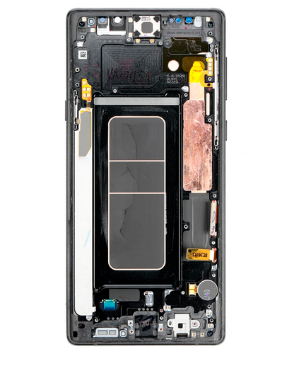 REPLACEMENT FOR SAMSUNG GALAXY NOTE 9 LCD SCREEN DIGITIZER ASSEMBLY WITH FRAME - BLACK