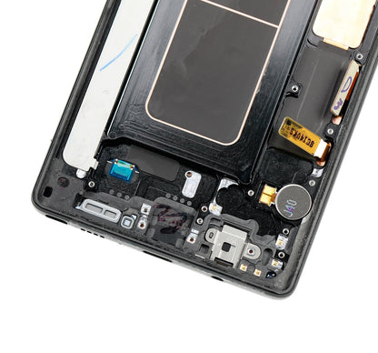REPLACEMENT FOR SAMSUNG GALAXY NOTE 9 LCD SCREEN DIGITIZER ASSEMBLY WITH FRAME - BLACK