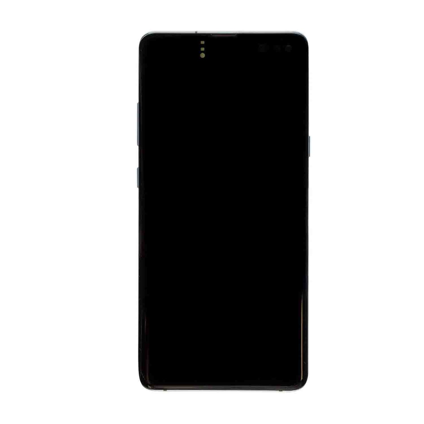REPLACEMENT FOR SAMSUNG GALAXY S10 5G OLED SCREEN DIGITIZER ASSEMBLY WITH FRAME - CROWN SILVER