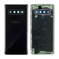 REPLACEMENT FOR SAMSUNG GALAXY S10 BATTERY DOOR - BLACK
