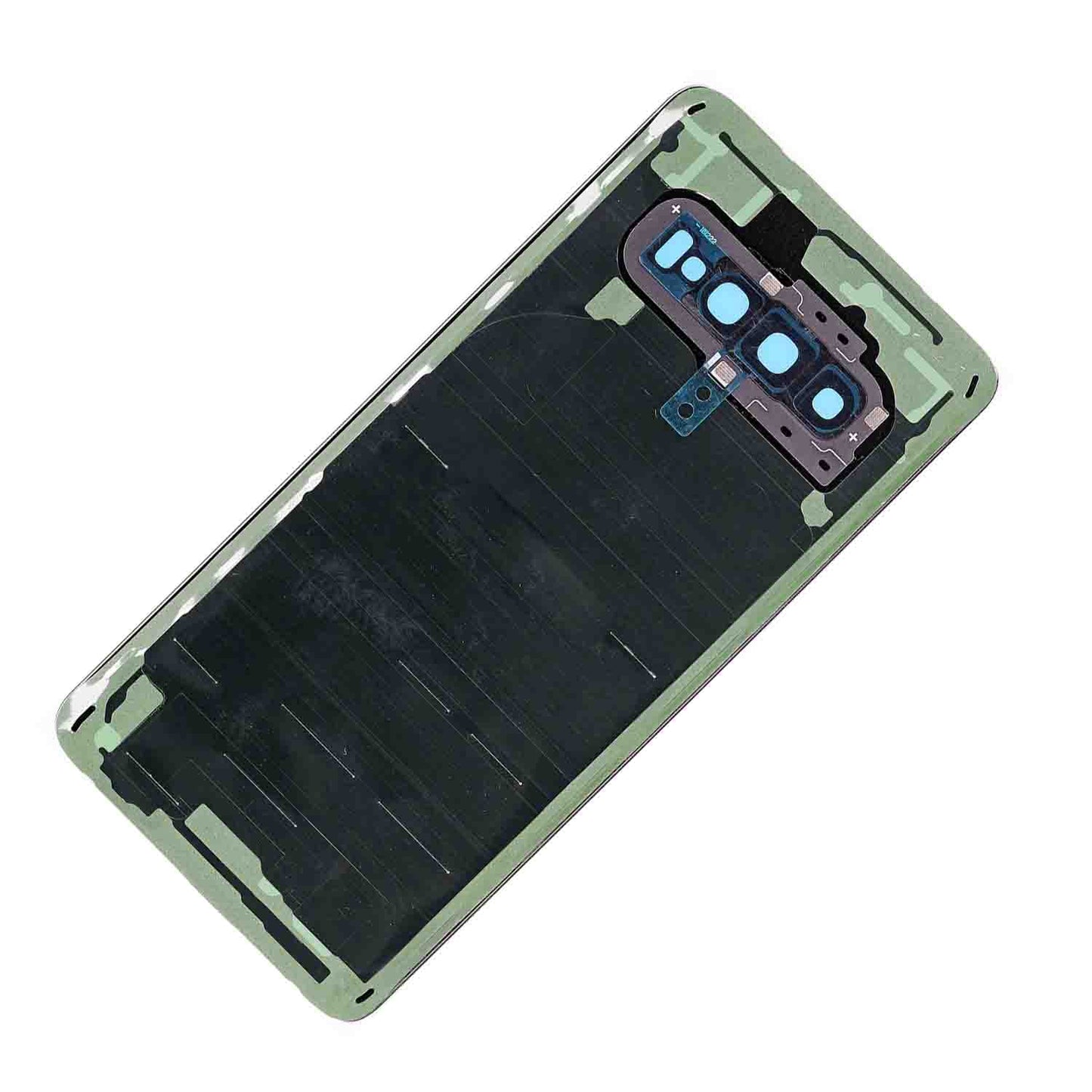REPLACEMENT FOR SAMSUNG GALAXY S10 BATTERY DOOR - BLACK