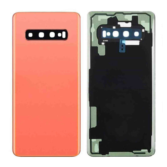 REPLACEMENT FOR SAMSUNG GALAXY S10 BATTERY DOOR - FLAMINGO PINK