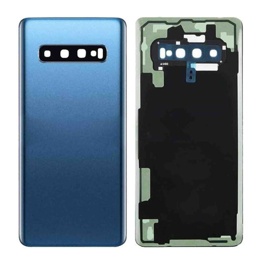 REPLACEMENT FOR SAMSUNG GALAXY S10 BATTERY DOOR - PRISM BLUE