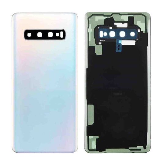 REPLACEMENT FOR SAMSUNG GALAXY S10 BATTERY DOOR - PRISM WHITE