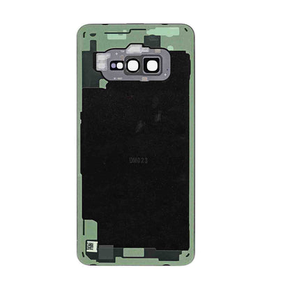 REPLACEMENT FOR SAMSUNG GALAXY S10E BATTERY DOOR - BLACK