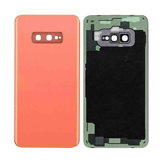 REPLACEMENT FOR SAMSUNG GALAXY S10E BATTERY DOOR - FLAMINGO PINK