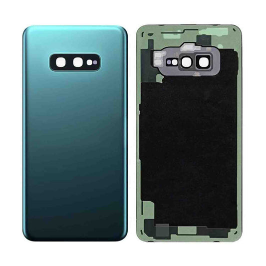 REPLACEMENT FOR SAMSUNG GALAXY S10E BATTERY DOOR - PRISM GREEN
