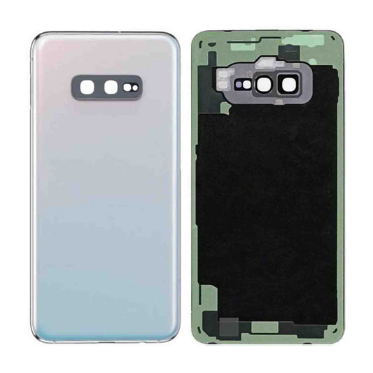 REPLACEMENT FOR SAMSUNG GALAXY S10E BATTERY DOOR - PRISM WHITE