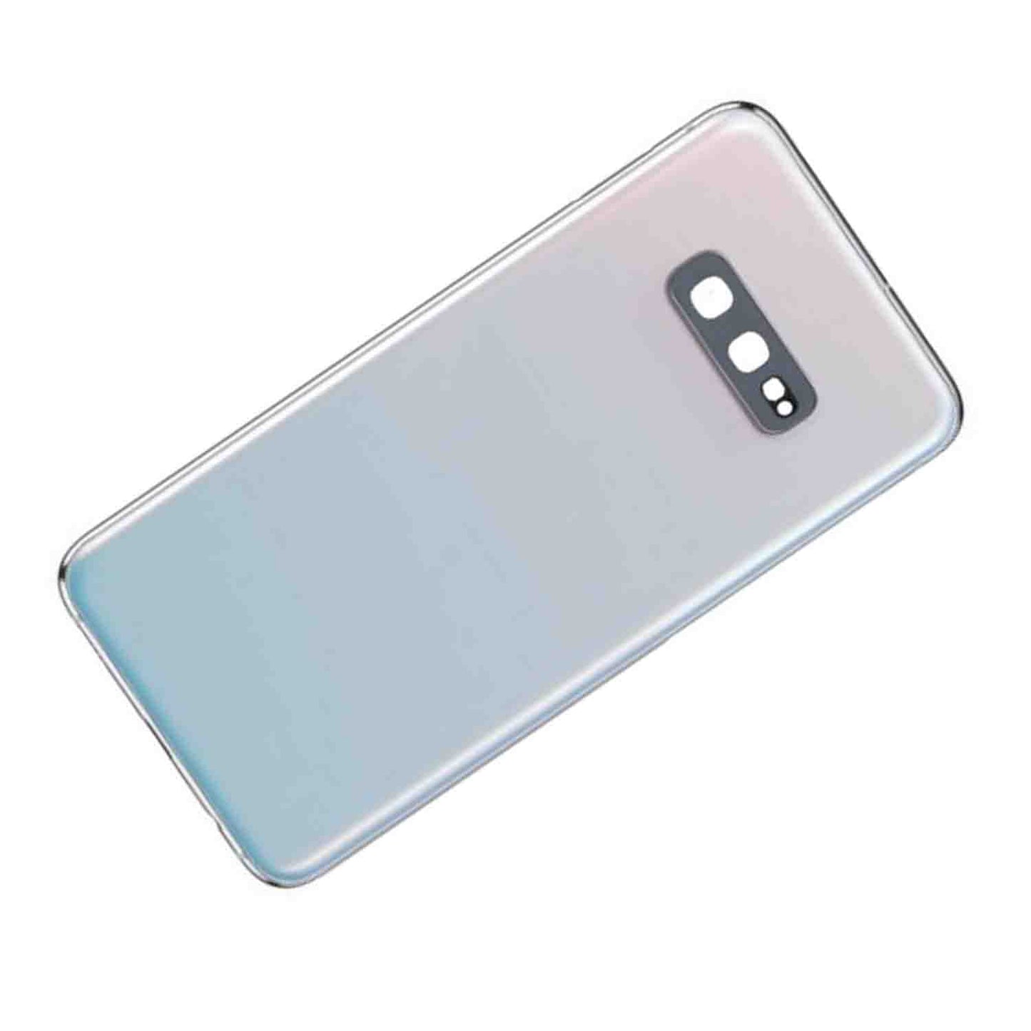 REPLACEMENT FOR SAMSUNG GALAXY S10E BATTERY DOOR - PRISM WHITE