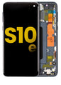 REPLACEMENT FOR SAMSUNG GALAXY S10E LCD SCREEN ASSEMBLY WITH FRAME - BLACK
