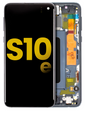 REPLACEMENT FOR SAMSUNG GALAXY S10E LCD SCREEN ASSEMBLY WITH FRAME - BLUE