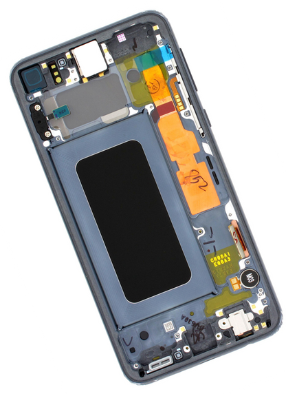 REPLACEMENT FOR SAMSUNG GALAXY S10E LCD SCREEN ASSEMBLY WITH FRAME - BLUE