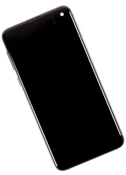 REPLACEMENT FOR SAMSUNG GALAXY S10E LCD SCREEN ASSEMBLY WITH FRAME - GREEN