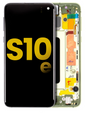 REPLACEMENT FOR SAMSUNG GALAXY S10E LCD SCREEN ASSEMBLY WITH FRAME - YELLOW