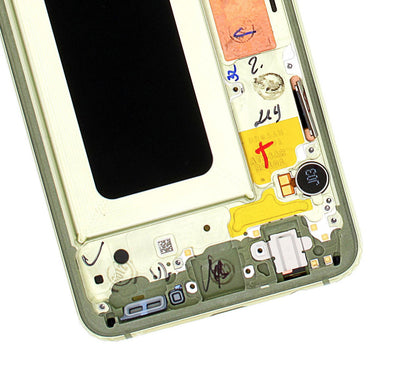 REPLACEMENT FOR SAMSUNG GALAXY S10E LCD SCREEN ASSEMBLY WITH FRAME - YELLOW