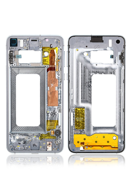 REPLACEMENT FOR SAMSUNG GALAXY S10E REAR HOUSING FRAME - PRISM WHITE