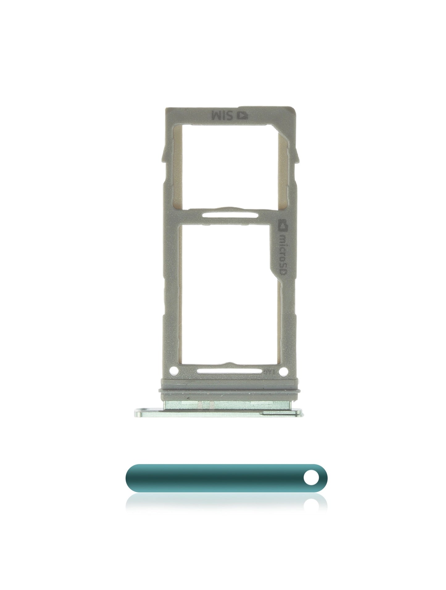 REPLACEMENT FOR SAMSUNG GALAXY S10E SINGLE SIM CARD TRAY - GREEN