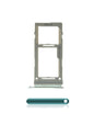 REPLACEMENT FOR SAMSUNG GALAXY S10E SINGLE SIM CARD TRAY - GREEN
