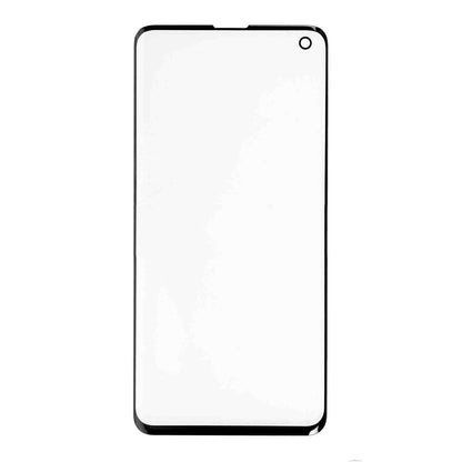 REPLACEMENT FOR SAMSUNG GALAXY S10 FRONT GLASS LENS - BLACK