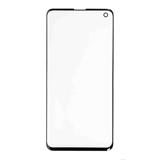 REPLACEMENT FOR SAMSUNG GALAXY S10 FRONT GLASS LENS - BLACK