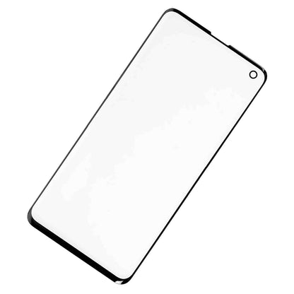 REPLACEMENT FOR SAMSUNG GALAXY S10 FRONT GLASS LENS - BLACK