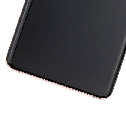REPLACEMENT FOR SAMSUNG GALAXY S10 OLED SCREEN DIGITIZER ASSEMBLY WITH FRAME - FLAMINGO PINK
