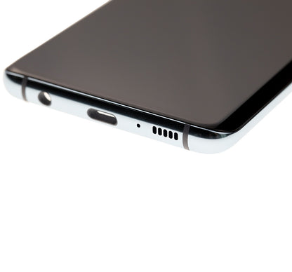 REPLACEMENT FOR SAMSUNG GALAXY S10 OLED SCREEN DIGITIZER ASSEMBLY WITH FRAME - PRISM BLUE