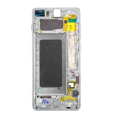 REPLACEMENT FOR SAMSUNG GALAXY S10 PLUS OLED SCREEN DIGITIZER ASSEMBLY WITH FRAME - EMERALD GREEN