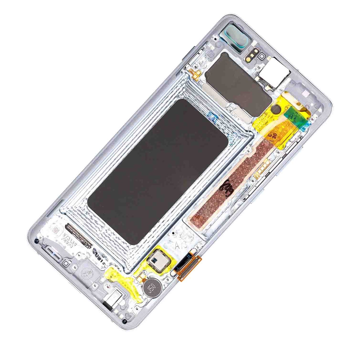 REPLACEMENT FOR SAMSUNG GALAXY S10 PLUS OLED SCREEN DIGITIZER ASSEMBLY WITH FRAME - PRISM BLUE