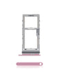 REPLACEMENT FOR SAMSUNG GALAXY S20 DUAL SIM CARD TRAY - PINK