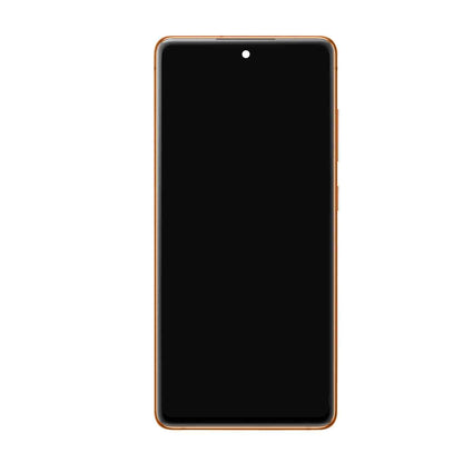 REPLACEMENT FOR SAMSUNG GALAXY S20 FE 5G OLED SCREEN ASSEMBLY WITH FRAME - CLOUD ORANGE