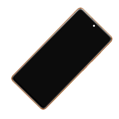 REPLACEMENT FOR SAMSUNG GALAXY S20 FE 5G OLED SCREEN ASSEMBLY WITH FRAME - CLOUD ORANGE