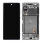 REPLACEMENT FOR SAMSUNG GALAXY S20 FE 5G OLED SCREEN ASSEMBLY WITH FRAME - CLOUD WHITE