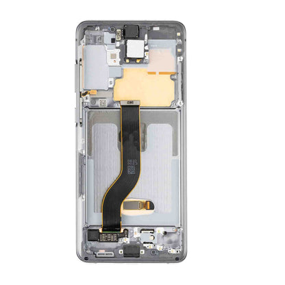 REPLACEMENT FOR SAMSUNG GALAXY S20 PLUS LCD SCREEN ASSEMBLY WITH FRAME - COSMIC GRAY