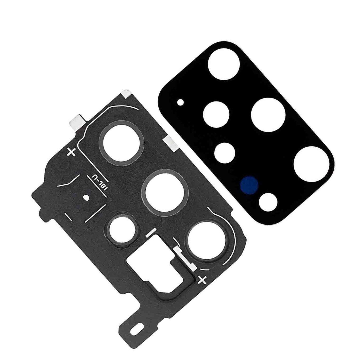 REPLACEMENT FOR SAMSUNG GALAXY S20 PLUS REAR CAMERA HOLDER WITH LENS - BLACK