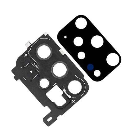 REPLACEMENT FOR SAMSUNG GALAXY S20 PLUS REAR CAMERA HOLDER WITH LENS - BLACK
