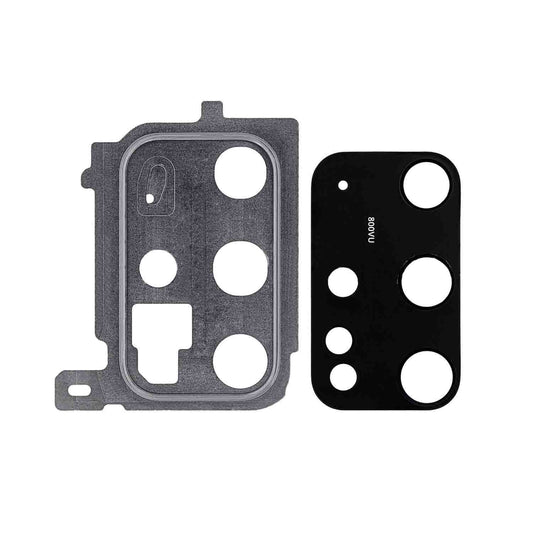 REPLACEMENT FOR SAMSUNG GALAXY S20 PLUS REAR CAMERA HOLDER WITH LENS - COSMIC GRAY