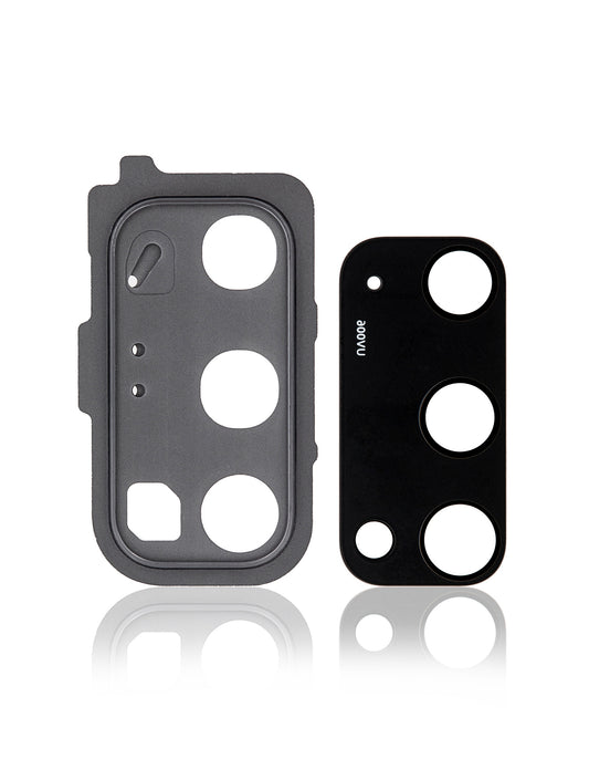 REPLACEMENT FOR SAMSUNG GALAXY S20 REAR CAMERA HOLDER WITH LENS - COSMIC GRAY