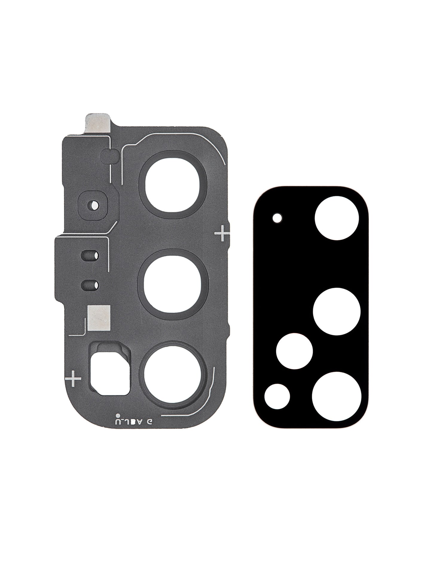 REPLACEMENT FOR SAMSUNG GALAXY S20 REAR CAMERA HOLDER WITH LENS - COSMIC GRAY