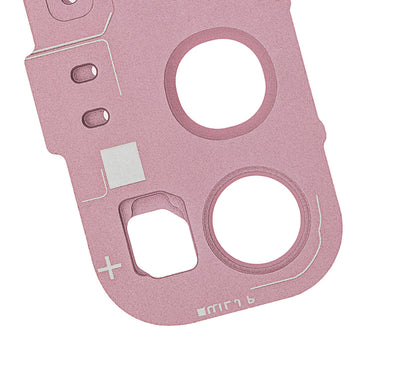 REPLACEMENT FOR SAMSUNG GALAXY S20 REAR CAMERA HOLDER WITH LENS - PINK